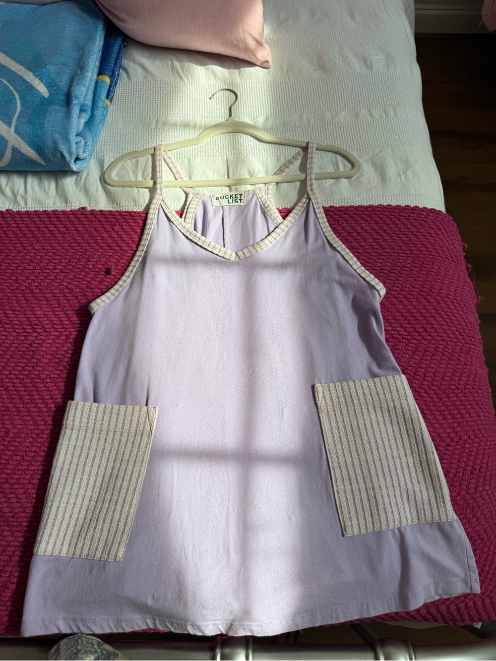 Purple athletic romper (cotton material)